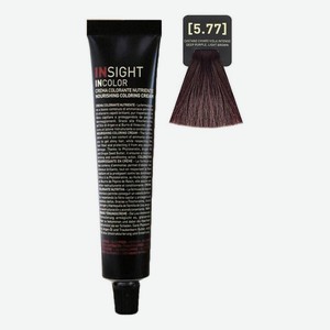 Крем-краска для волос с фитокератином Incolor Crema Colorante 100мл: 5.77 Фиолетовый интенсивный светло-коричневый