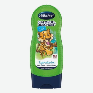 Детский шампунь-гель для волос и тела Тигр Shampoo & Shower 230мл