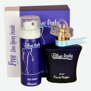 Blue Lady: набор (п/вода 40мл + дезодорант 50мл)