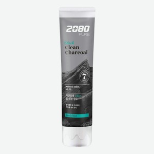 Зубная паста Уголь и мята Dentai Clinic 2080 Pure Black Clean Charcoal 125г
