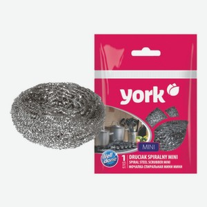 Губка York Мини для посуды сталь 3 х 5 см