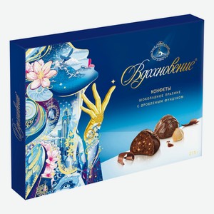 Шоколадные конфеты Бабаевский Вдохновение с дробленым фундуком 215 г