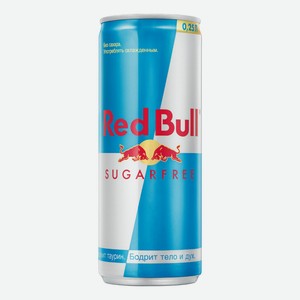 Энергетический напиток Red Bull газированный без сахара 0,25 л