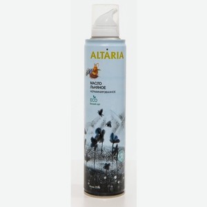 Льняное масло-спрей Altaria нерафинированное 250 мл