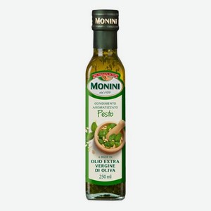 Оливковое масло Monini Pesto Extra Virgin базилик-кедровые орешки 250 мл