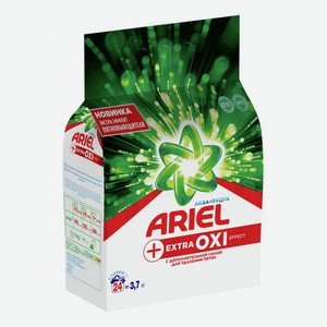 Стиральный порошок Ariel Extra Oxi Effect автомат универсальный 3,7 кг
