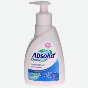 Мыло жидкое Absolut ABS Ультразащита Антибактериальное, 250 мл