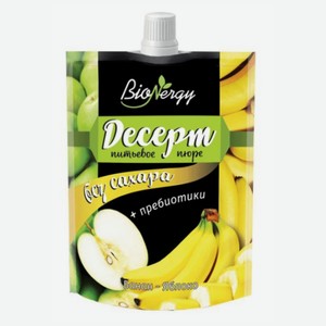 Десерт Бионерджи банан-яблоко, 140г