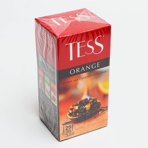 Чай черный TESS Orange, 25 пакетиков*1,5 г
