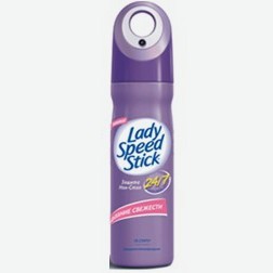 Lady Speed Stick Дезодорант спрей 24