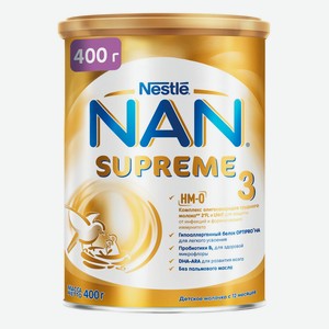 Смесь Nestle Nan Supreme 3 для детского питания, 400 г