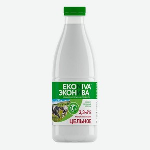 БЗМЖ Молоко пастеризованное ЭкоНива 3.3%-6% Отборное 1л