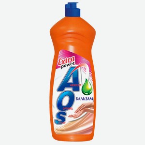 Жидкость для мытья посуды AOS Бальзам, 900мл