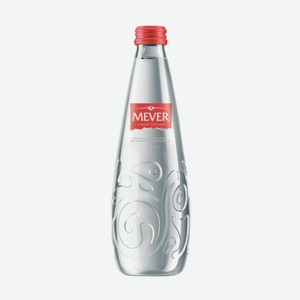 Вода негазированная Mever питьевая, 500 мл, стеклянная бутылка