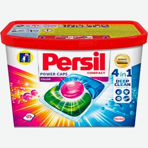 Капсулы для стирки Persil Power Caps 4в1 Color, 21 шт