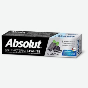 Зубная паста Absolut Антибактериальная 4White 110 г