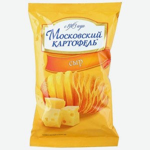 Чипсы картофельные Московский картофель со вкусом сыра, 70 г