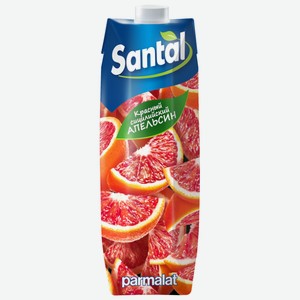 Напиток сокосодержащий Santal Сицилийский апельсин, 1 л, тетрапак