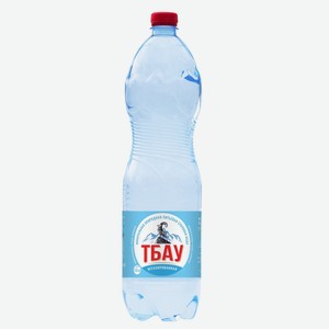 Вода минеральная Тбау негазированная, 1.5 л, пластиковая бутылка