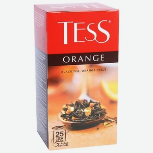 Чай черный Tess Orange в пакетиках, 25 шт., 37.5 г