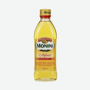 Масло Monini оливковое Anfora, 500 мл, стеклянная бутылка