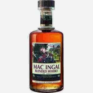 Виски Купажированный Мак Ингал 40% 0,5л