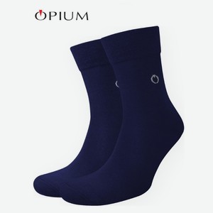 Носки мужские Opium 1ML т.синий - Синий, Логотип, 25