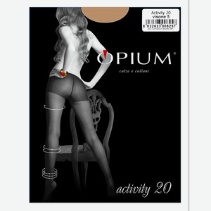 Колготки Opium Activity 20den - Visone, Без дизайна, 5