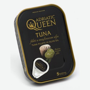 Филе тунца Adriatic Queen в оливковом масле 105г