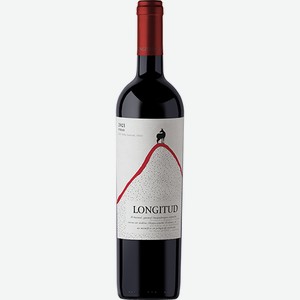 Вино Лонгитуд Сира DO кр.сух 13% 0,75л /Чили/ /Чили/