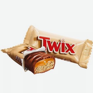 Шоколадные батончики Twix minis, кг
