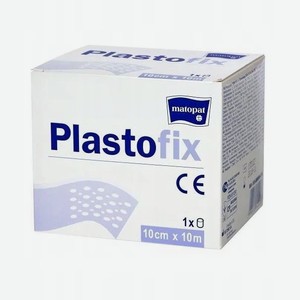 Пластыри фиксирующие нестерильные MATOPAT  PLASTOFIX , из нетканого материала10 см х 10 м, 1 шт./уп.