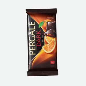 Шоколад Pergale Темный шоколад с апельсиновой начинкой 100 г