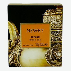 Чай черный Newby Ceylon листовой 100 г