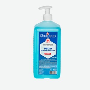 Жидкое мыло Sanipone Extra дезинфицирующее 1 л