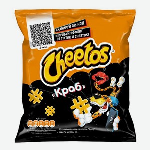 Снеки кукурузные Cheetos краб 50 г