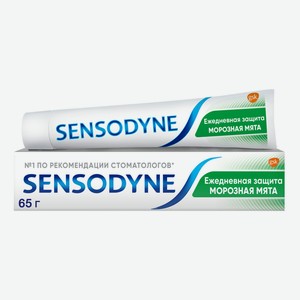 Зубная паста Sensodyne Ежедневная Защита Морозная мята 65 мл