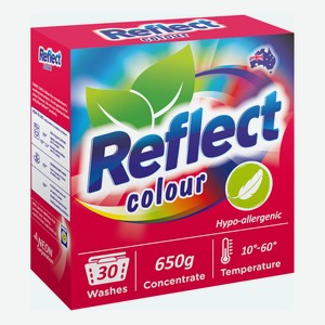 Стиральный порошок Reflect Color для стирки цветного белья концентрированный 650 г