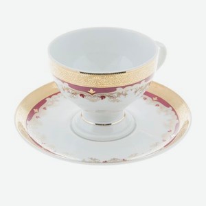 Чашка с блюдцем Thun 1794 кристина 160мм низкая де