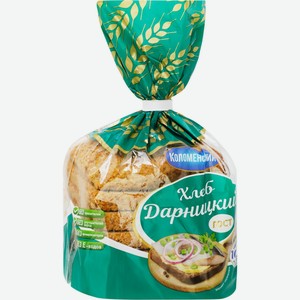 Хлеб КОЛОМЕНСКОЕ Дарницкий половинка в нарезке, Россия, 350 г