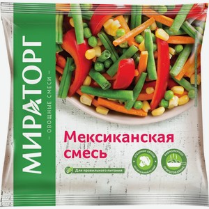 Смесь овощная МИРАТОРГ Vитамин Мексиканская зам., Россия, 400 г