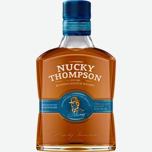 Виски NUCKY THOMPSON 3 года купажированный алк.40%, Россия, 0.25 L