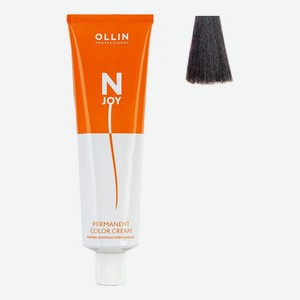 Перманентная крем-краска для волос N-JOY Permanent Color Cream 100мл: 7/12 Русый пепельно-фиолетовый