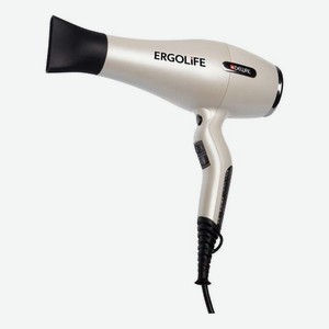 Фен для волос ErgoLife 03-001 2200W (2 насадки, белый)