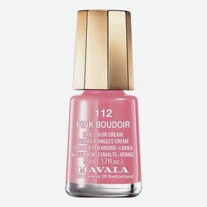 Лак для ногтей Nail Color Cream 5мл: 112 Pink Boudoir