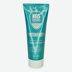 Шелковый шампунь для волос KGS Keratin Generic System Shampoo Silk Evolution 250мл