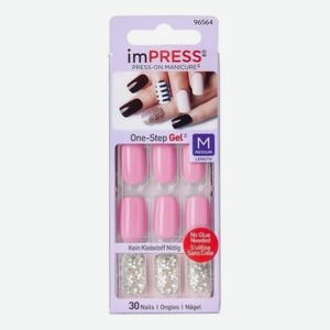 Накладные ногти Барби Impress Manicure Accents BIPNМ012 (средняя длина)