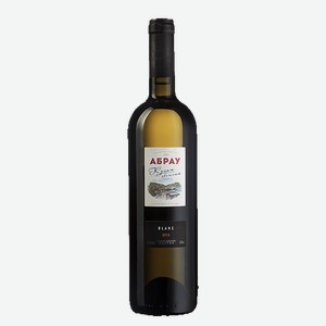 Вино АБРАУ, Купаж светлый, белое сухое, 0,75л