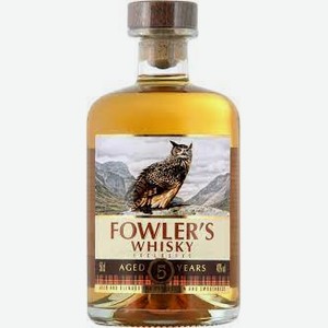 Виски Fowler s 40% Россия, 0,5л