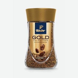 Кофе растворимый Tchibo Gold Selection 190г ст/б